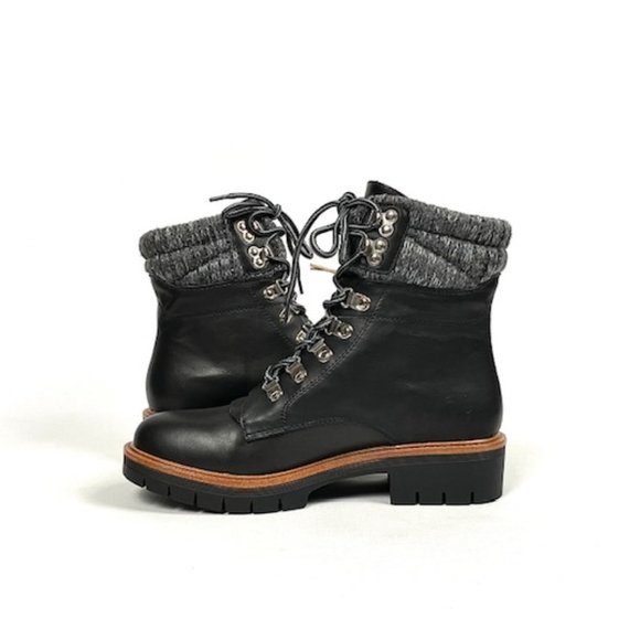 New Mia Regis Lace-Up Lug Sole Boot 7.5 & 8 - Picture 3 of 12